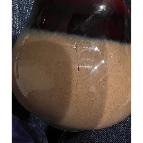 Vintage Sango Pottery Nova Brown #4933 Canister Sugar Bowl Jar with Lid 4.75” - Picture 8 of 8